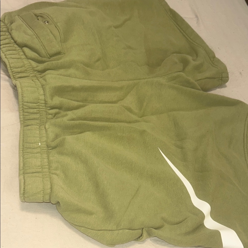 Nike Olive Green Casual Shorts